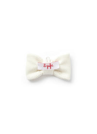 Papillon da neonato in cotone piquet