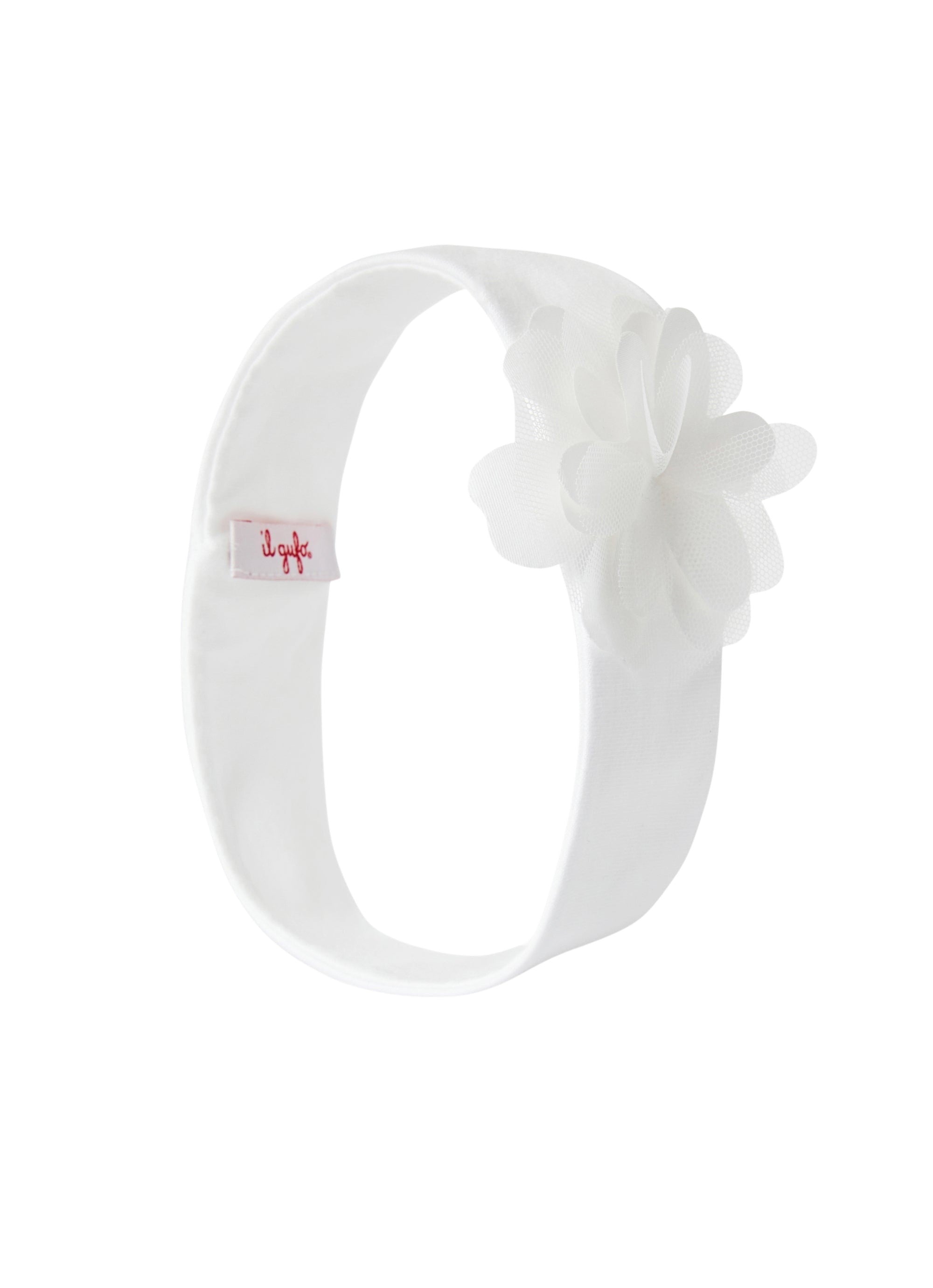 Fascetta da neonata con fiore