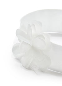 Fascetta da neonata con fiore