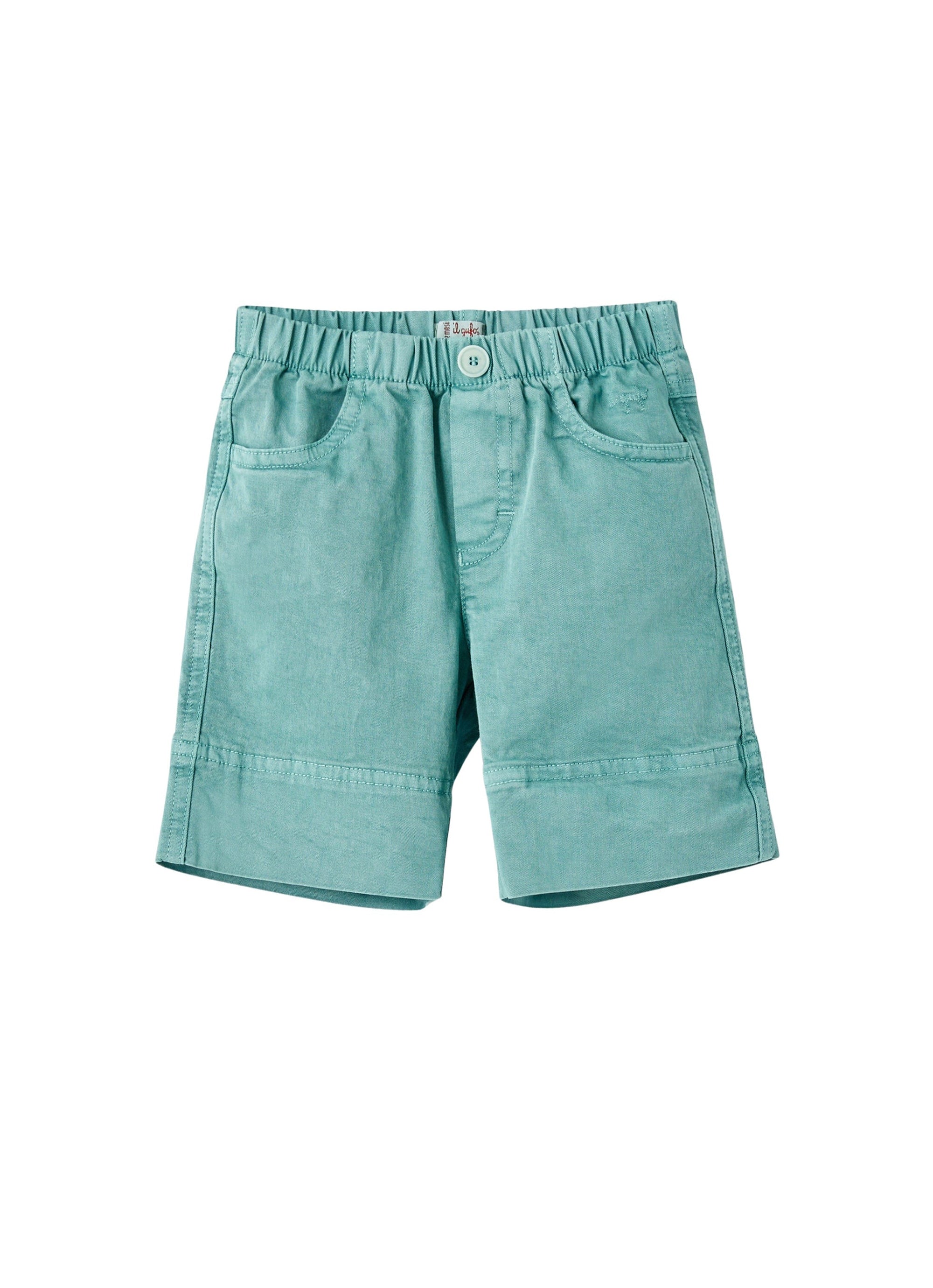 Pantaloni in popeline azzurri