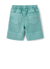 Pantaloni in popeline azzurri
