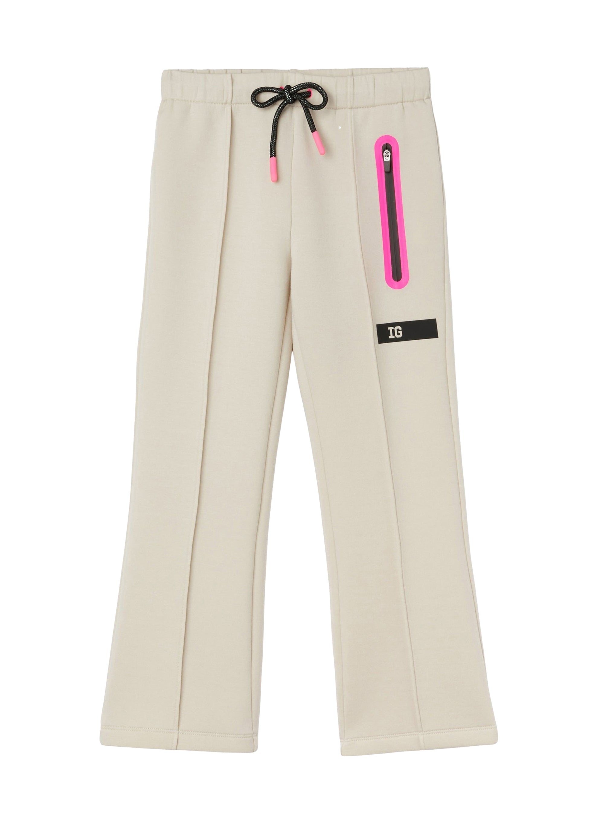 Pantalone bonded svasato