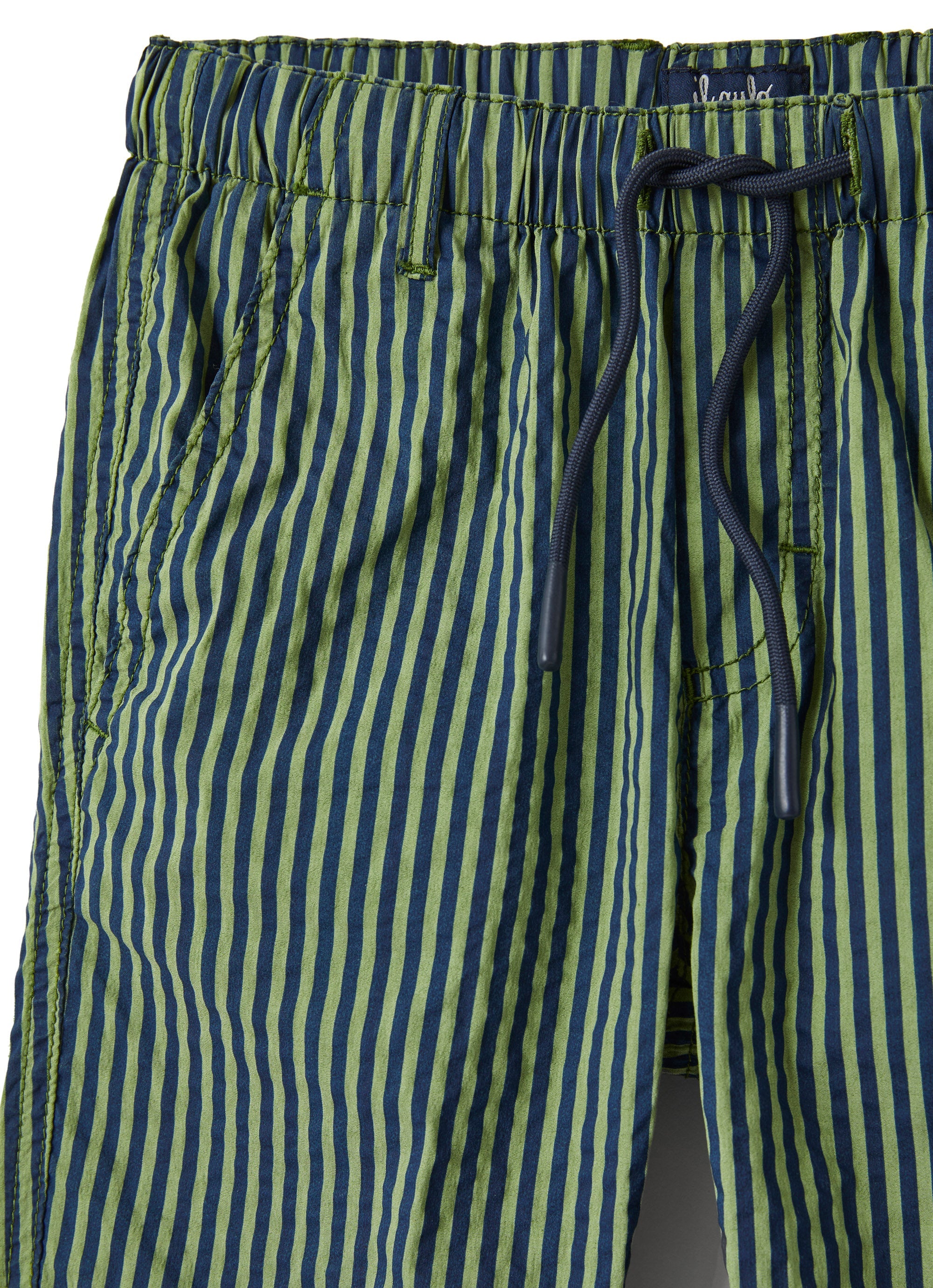 Pantalone in seerscuker rigato