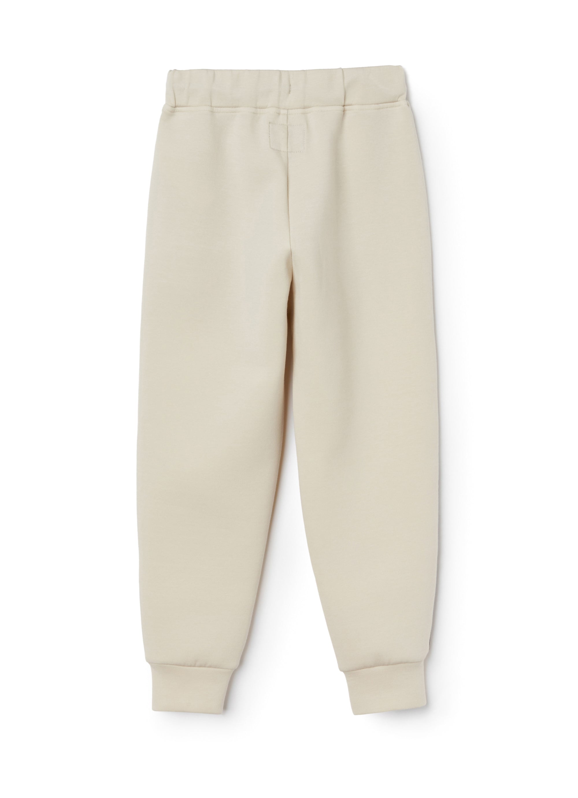 Joggers bonded con nastrature