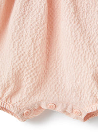Pagliaccetto in cotone con ruche