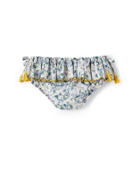 Slip mare in Liberty Fabrics con balza