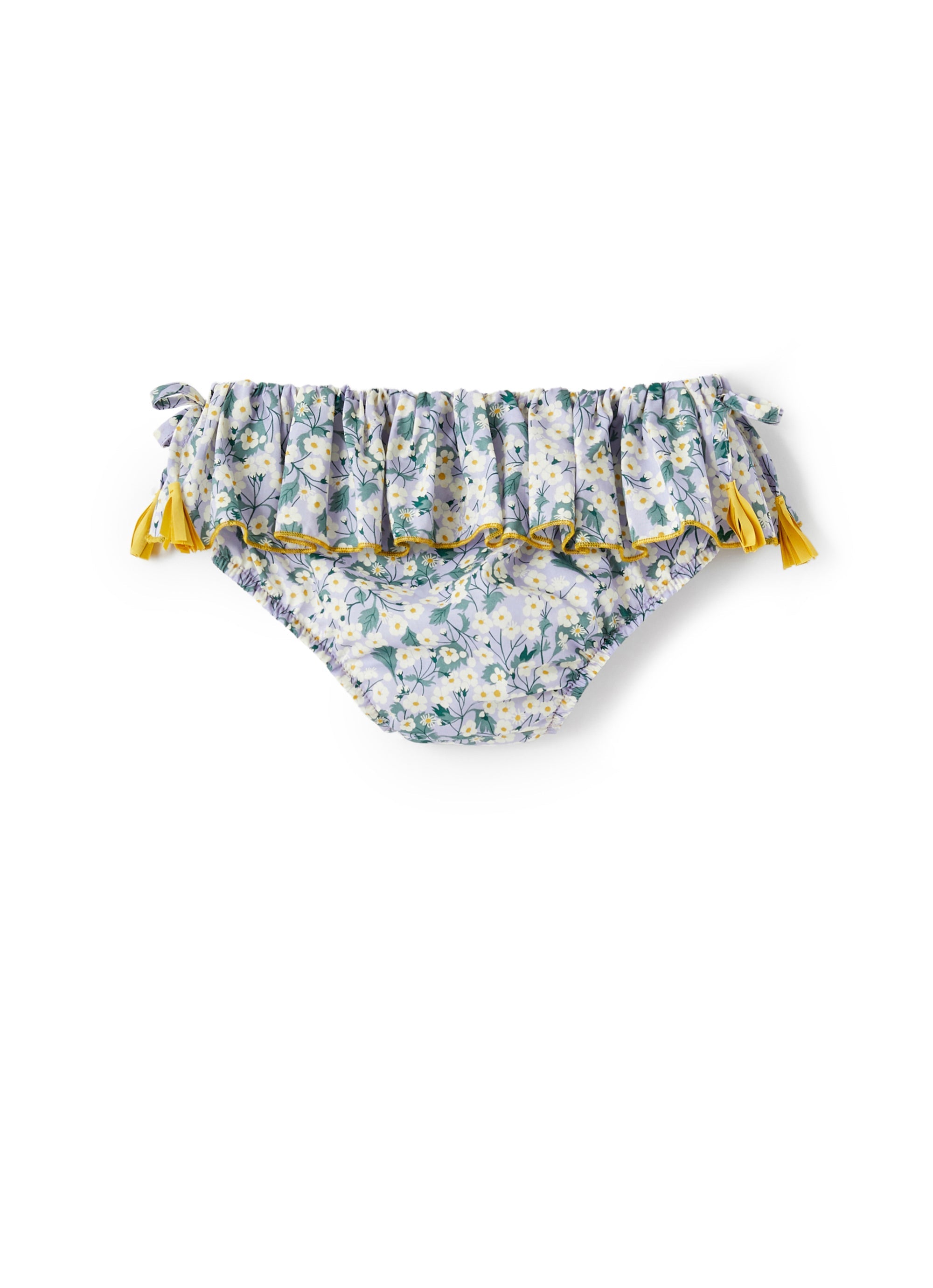 Slip mare in Liberty Fabrics con balza