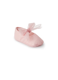 Scarpine in tulle rosa antico