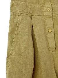 st083l6009_540 // DOUBLON PAS FUSION /// DOUBLON DEVIENT OK PICS / Tuta in lino con maniche a palloncino