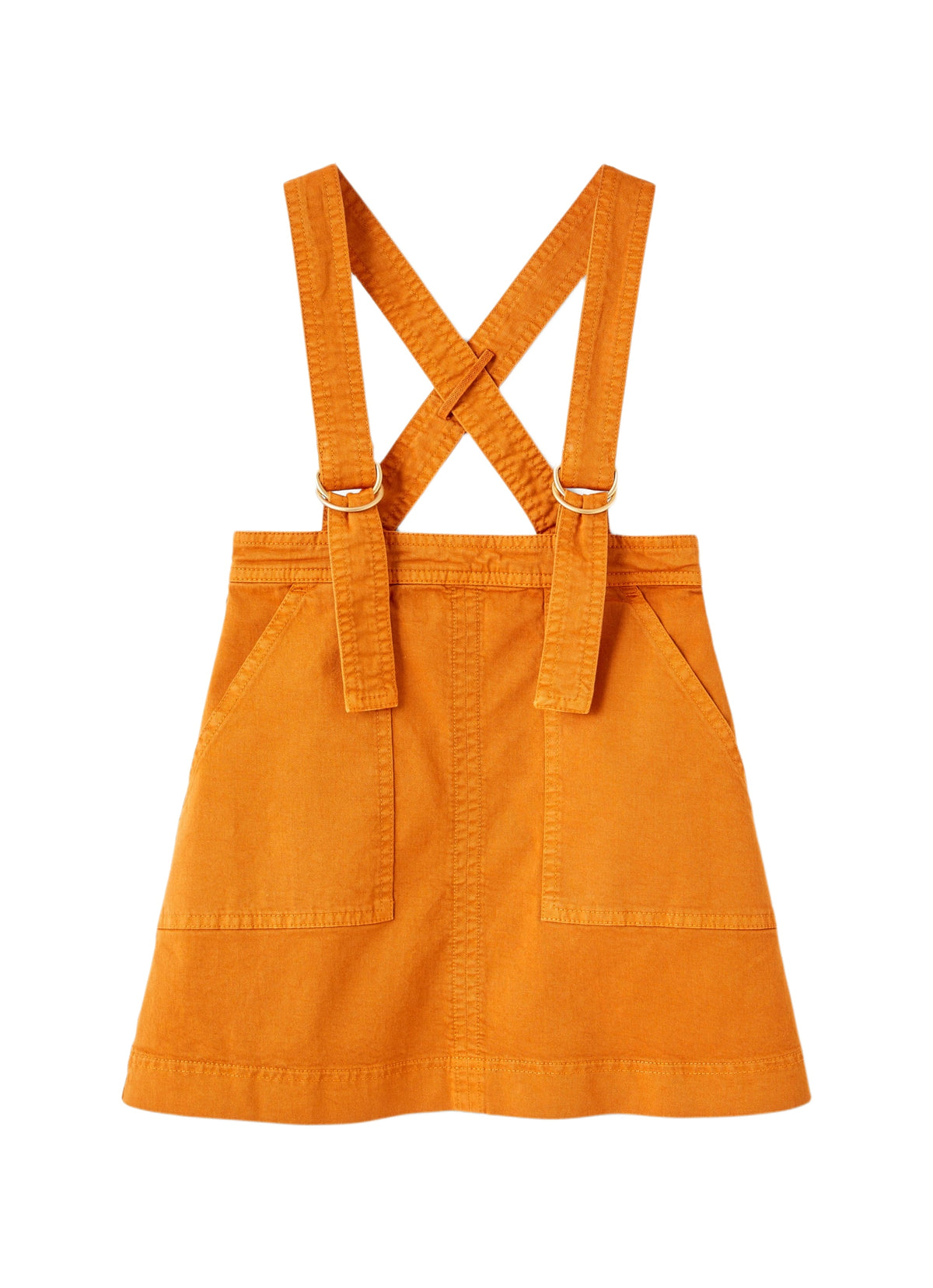 Gabardine Dungarees With Pockets