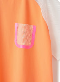 T-shirt in Sensitive® Fabrics arancio