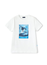 ts321m0014_010 // DOUBLON PAS FUSION /// DOUBLON DEVIENT OK PICS / T-shirt con stampa lenticolare