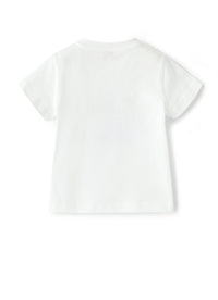 T-shirt in jersey con bassotto