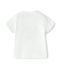 T-shirt in jersey con bassotto