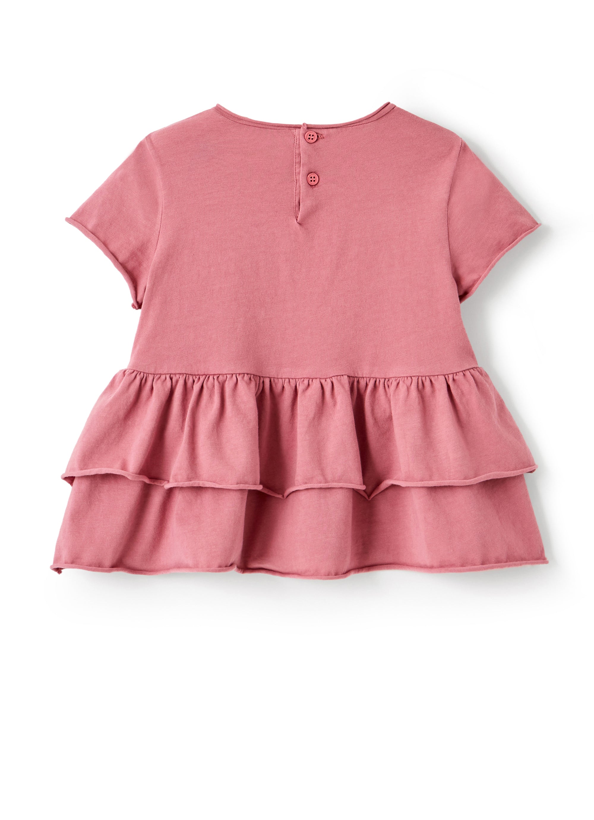 Mauve organic cotton t-shirt
