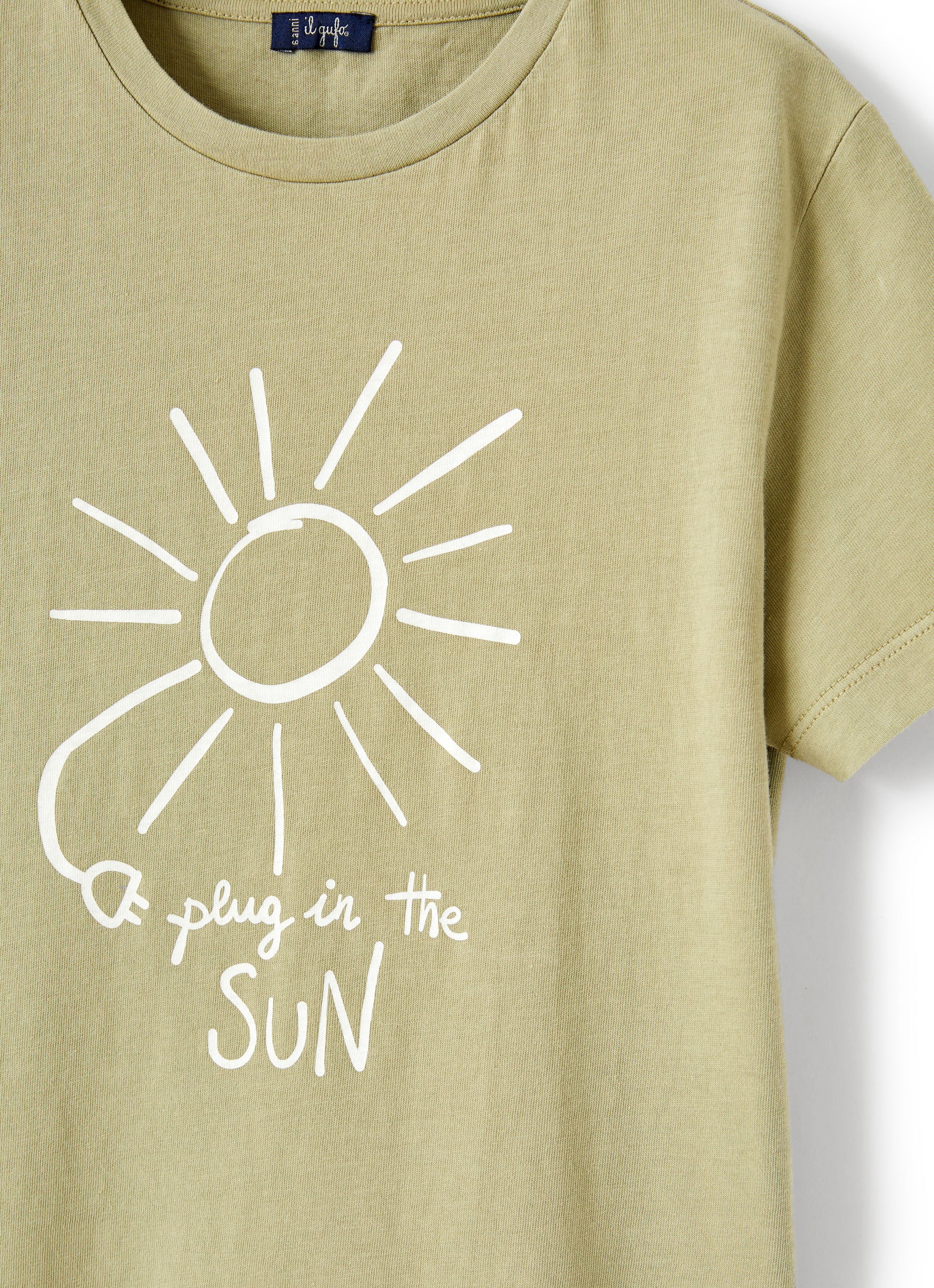 T-shirt in cotone organico con stampa
