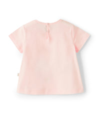 White t-shirt with goose print