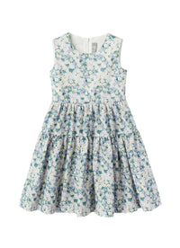 va284c4080_611 // DOUBLON PAS FUSION /// Abito In Liberty Fabrics A Fiori