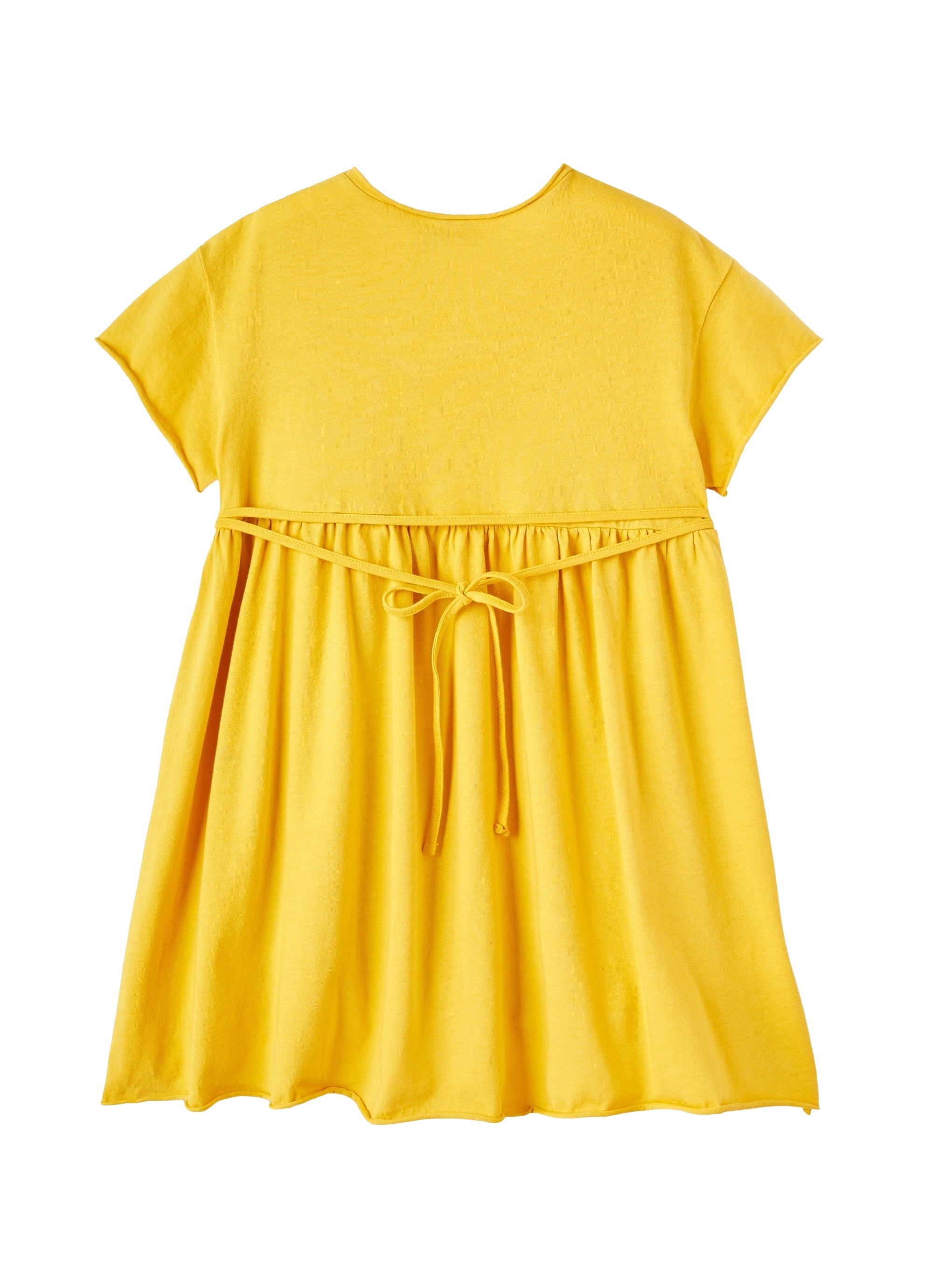 Abito in cotone organico giallo