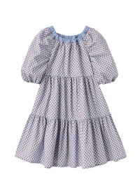 Dress in Liberty Fabrics with small flowers