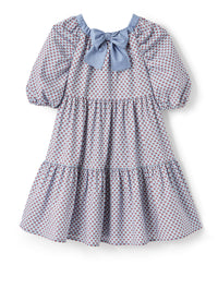 Dress in Liberty Fabrics with small flowers