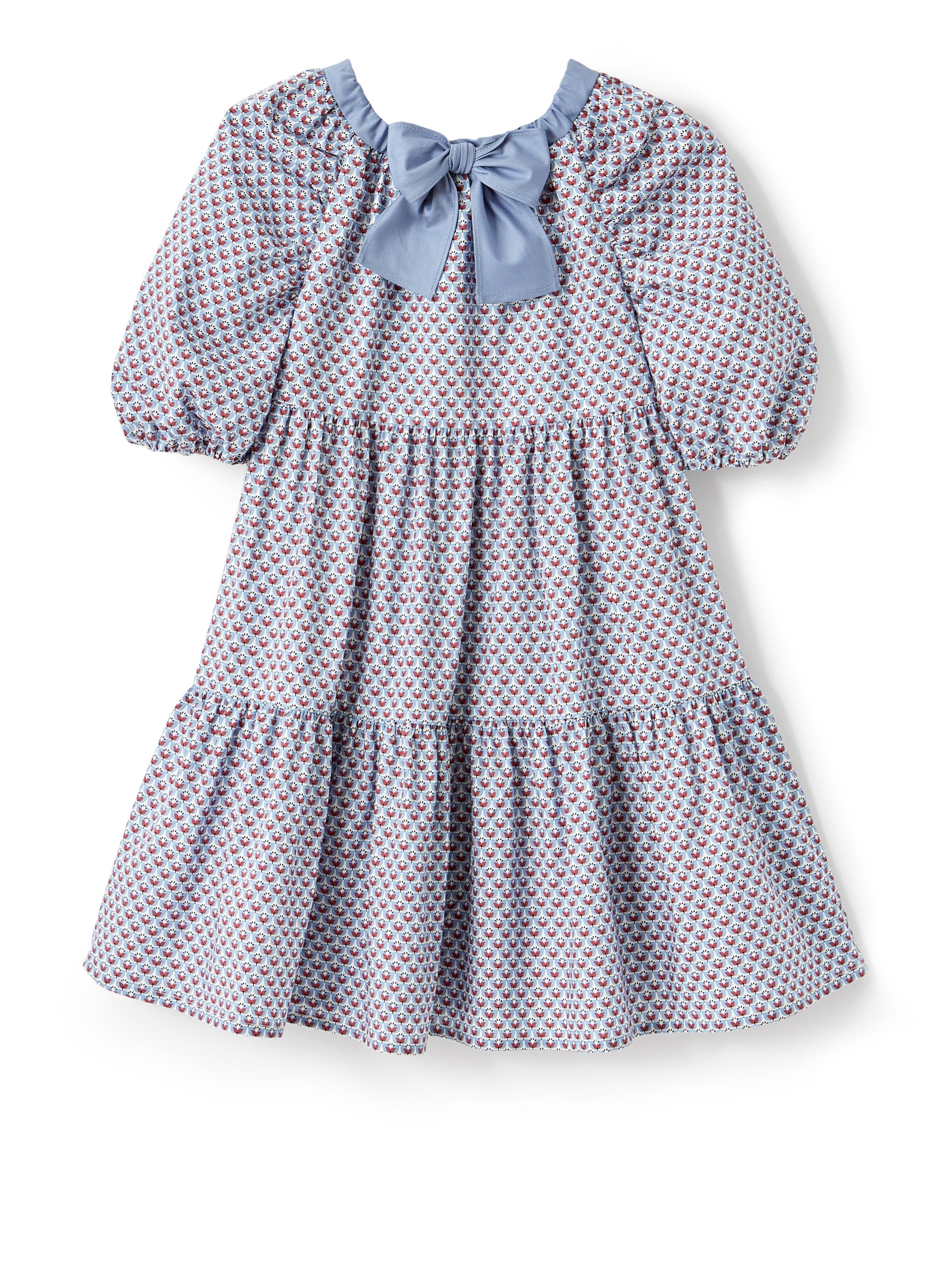 Dress in Liberty Fabrics with small flowers