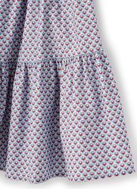 Dress in Liberty Fabrics with small flowers