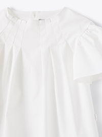 Chemise en satin - White