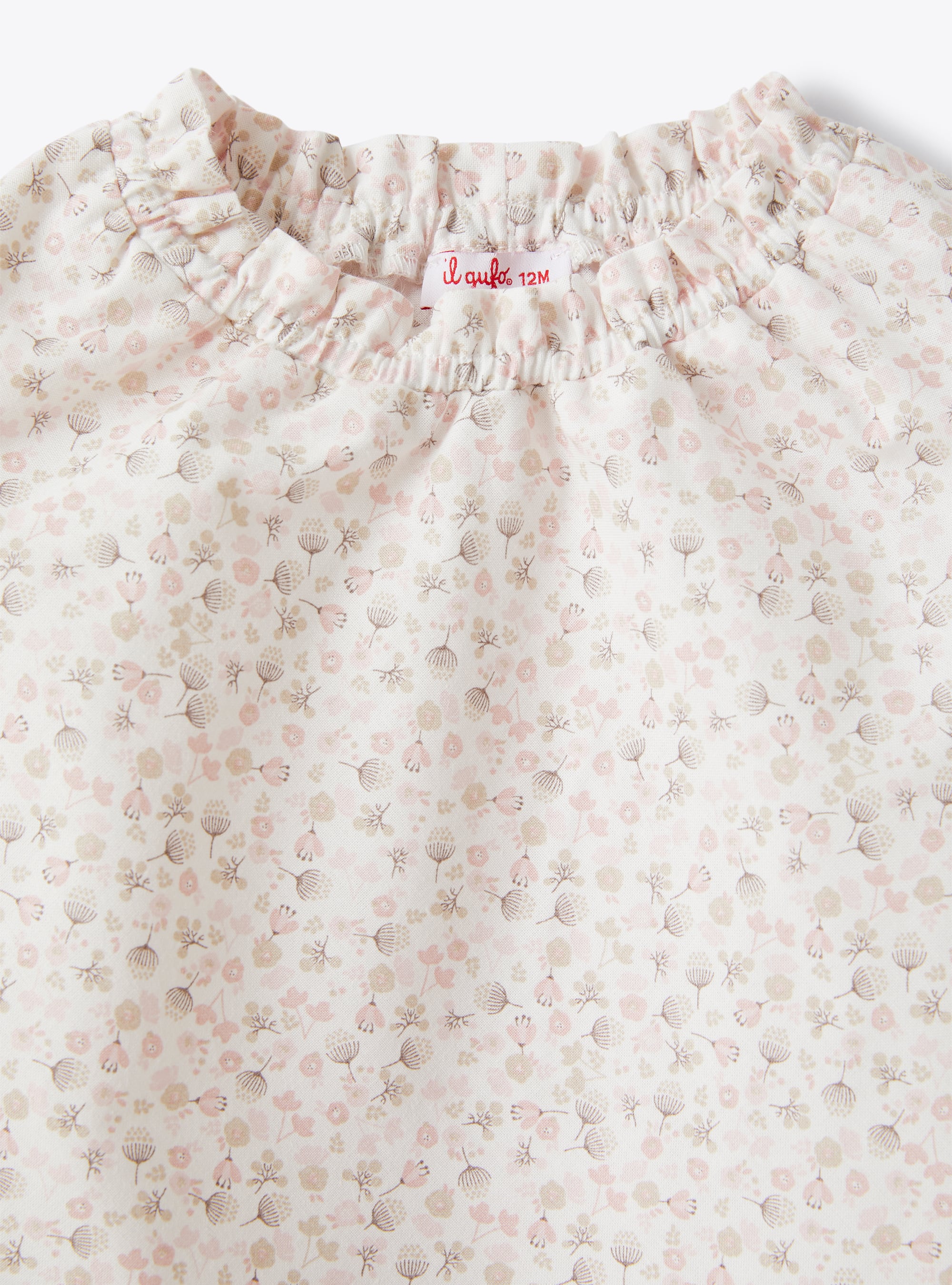 Floral printed shirt - Baby Pink