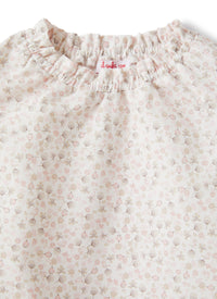 Camicia in cotone organico stampa fiori