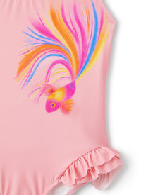 Costume intero  con stampa pesce