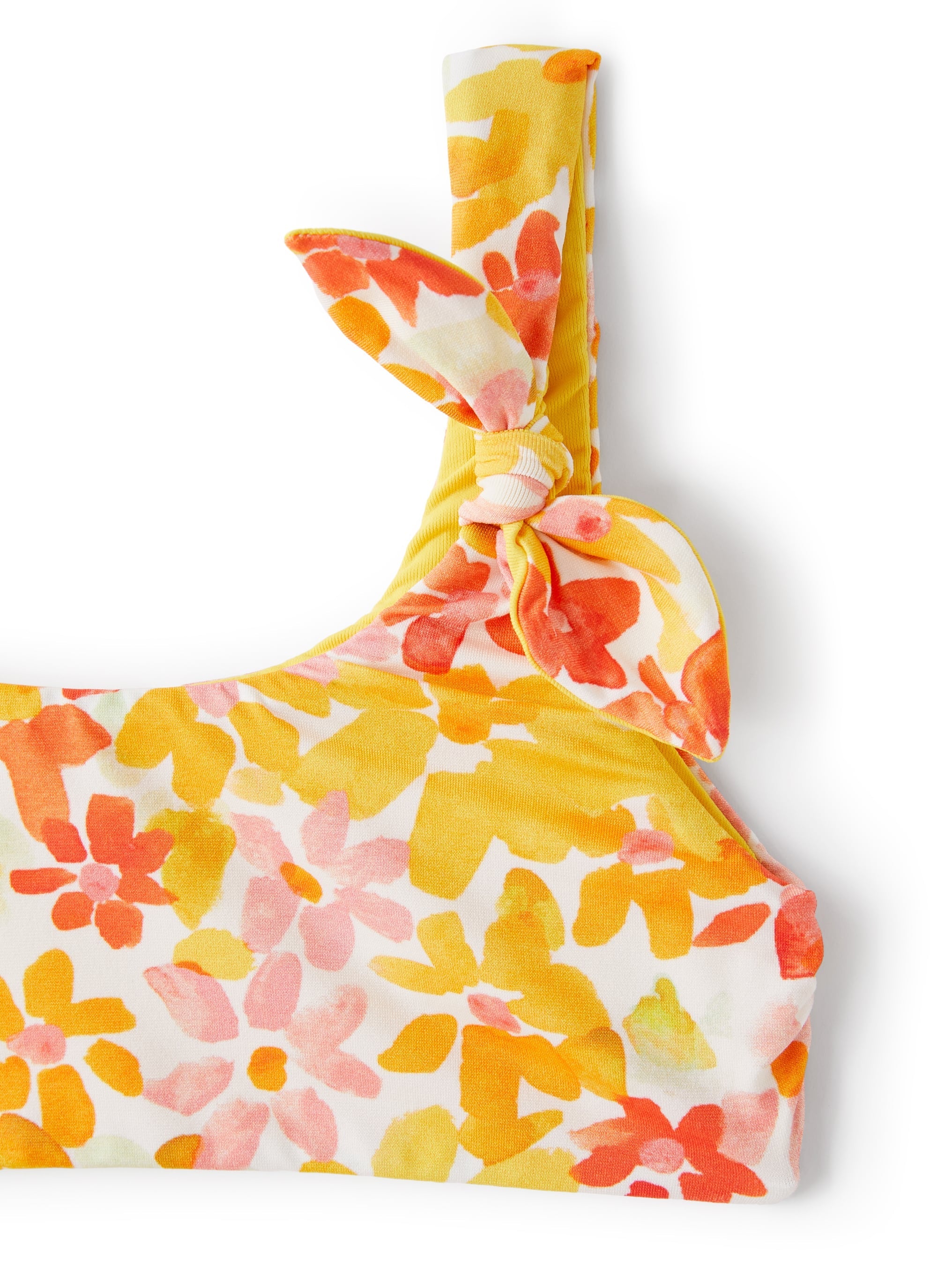 Costume due pezzi stampa fiori