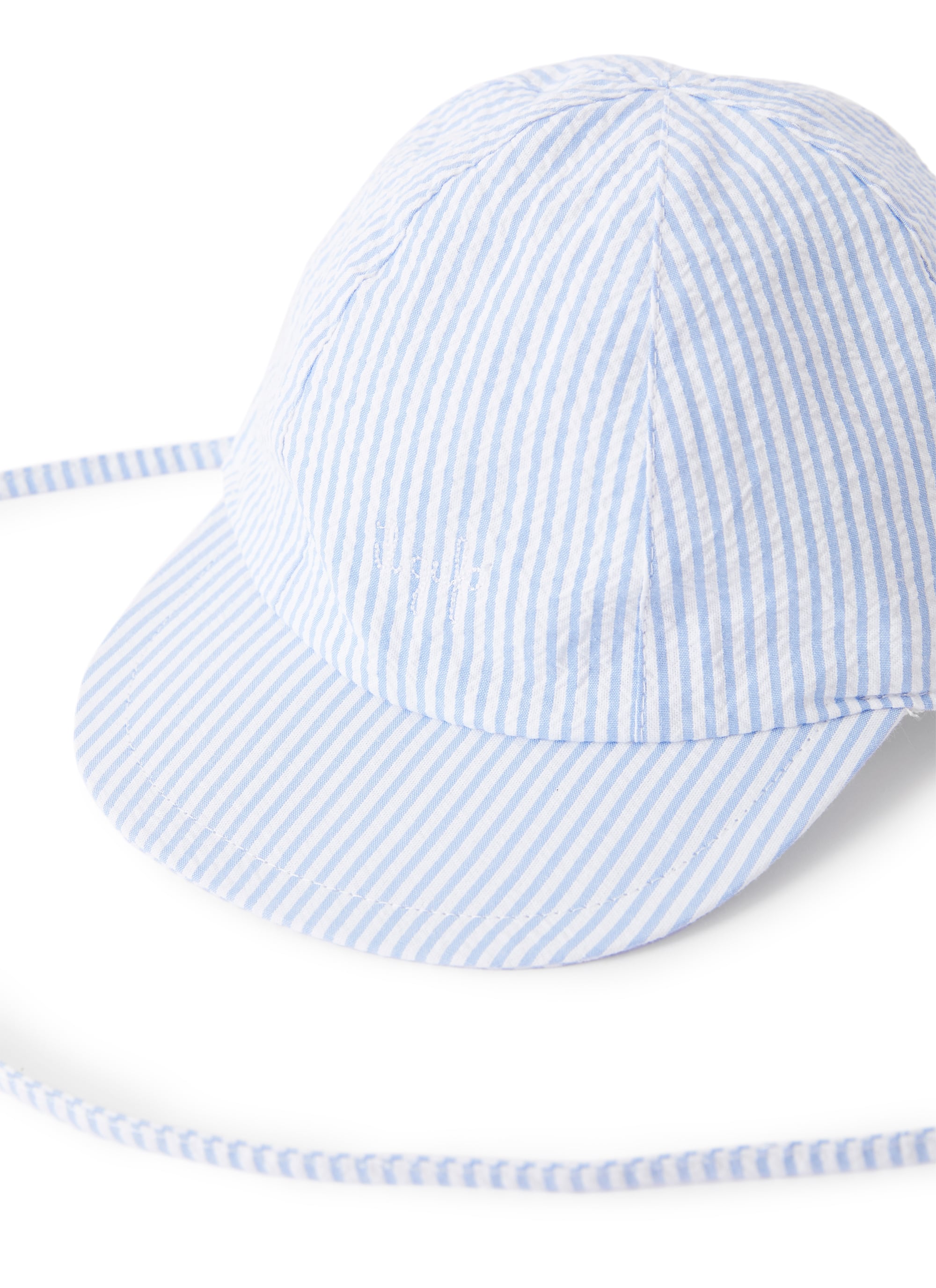 Cappello da neonato con visiera