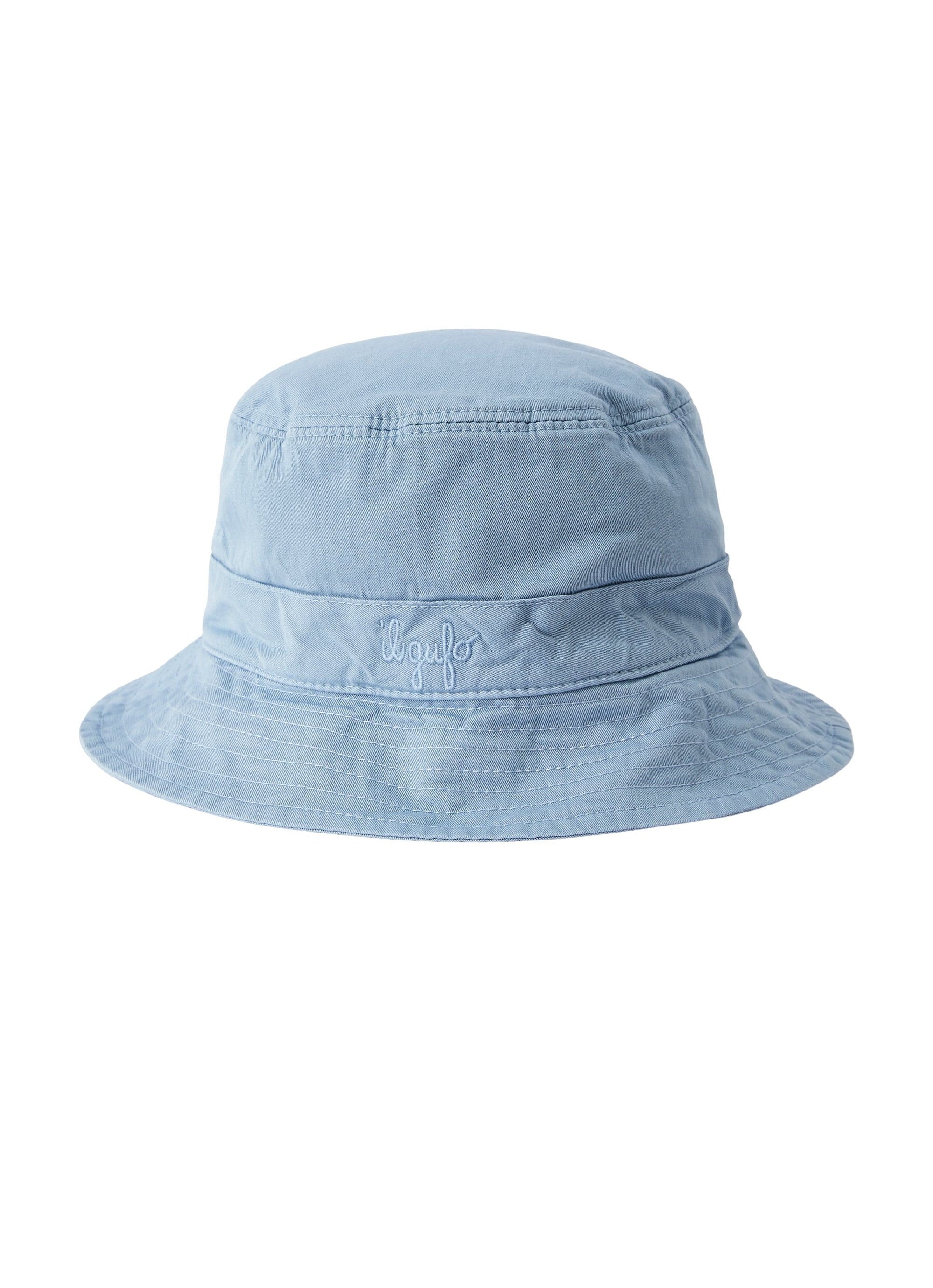 Cappello da pescatore azzurro