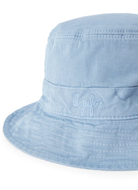 Cappello da pescatore azzurro