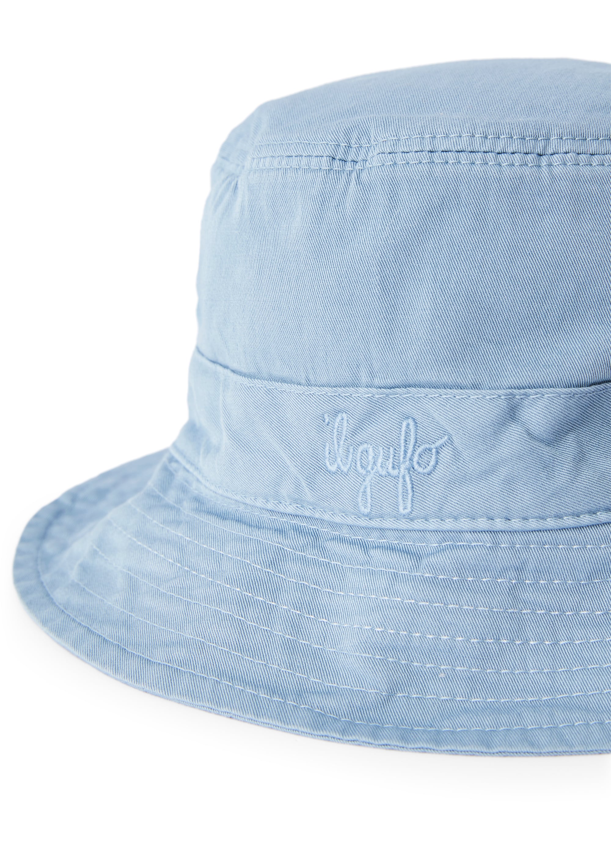 Cappello da pescatore azzurro
