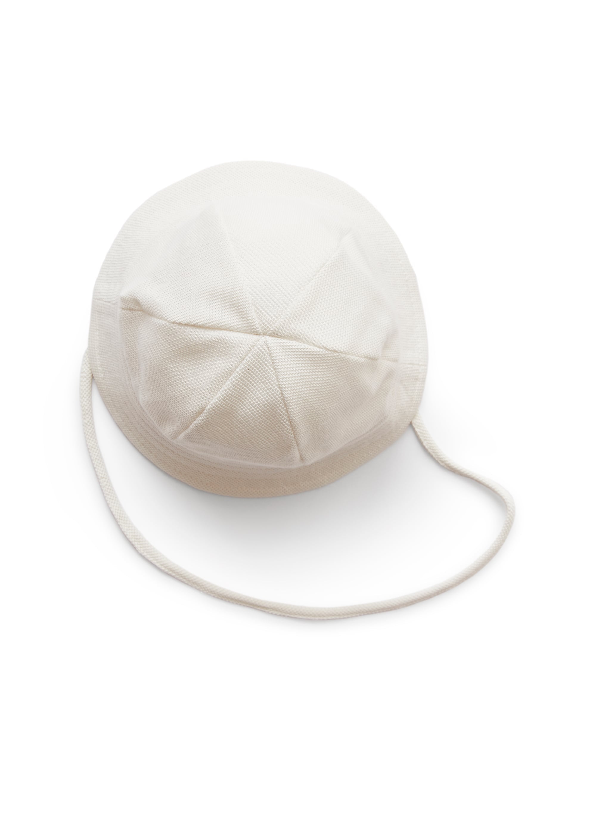 Cappello da neonato in piquet