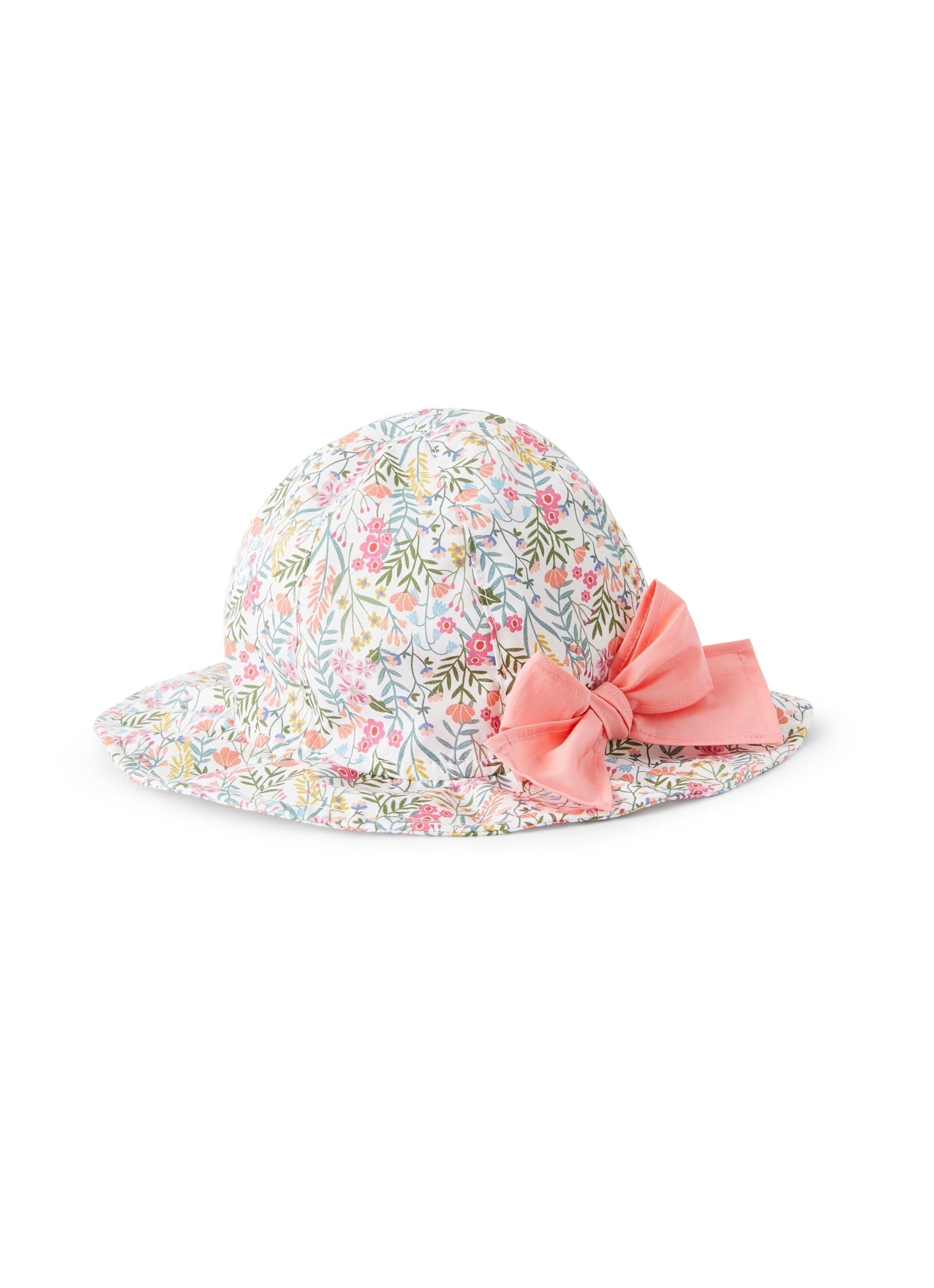 Chapeau à imprimé floral - Smeraldo & Lime