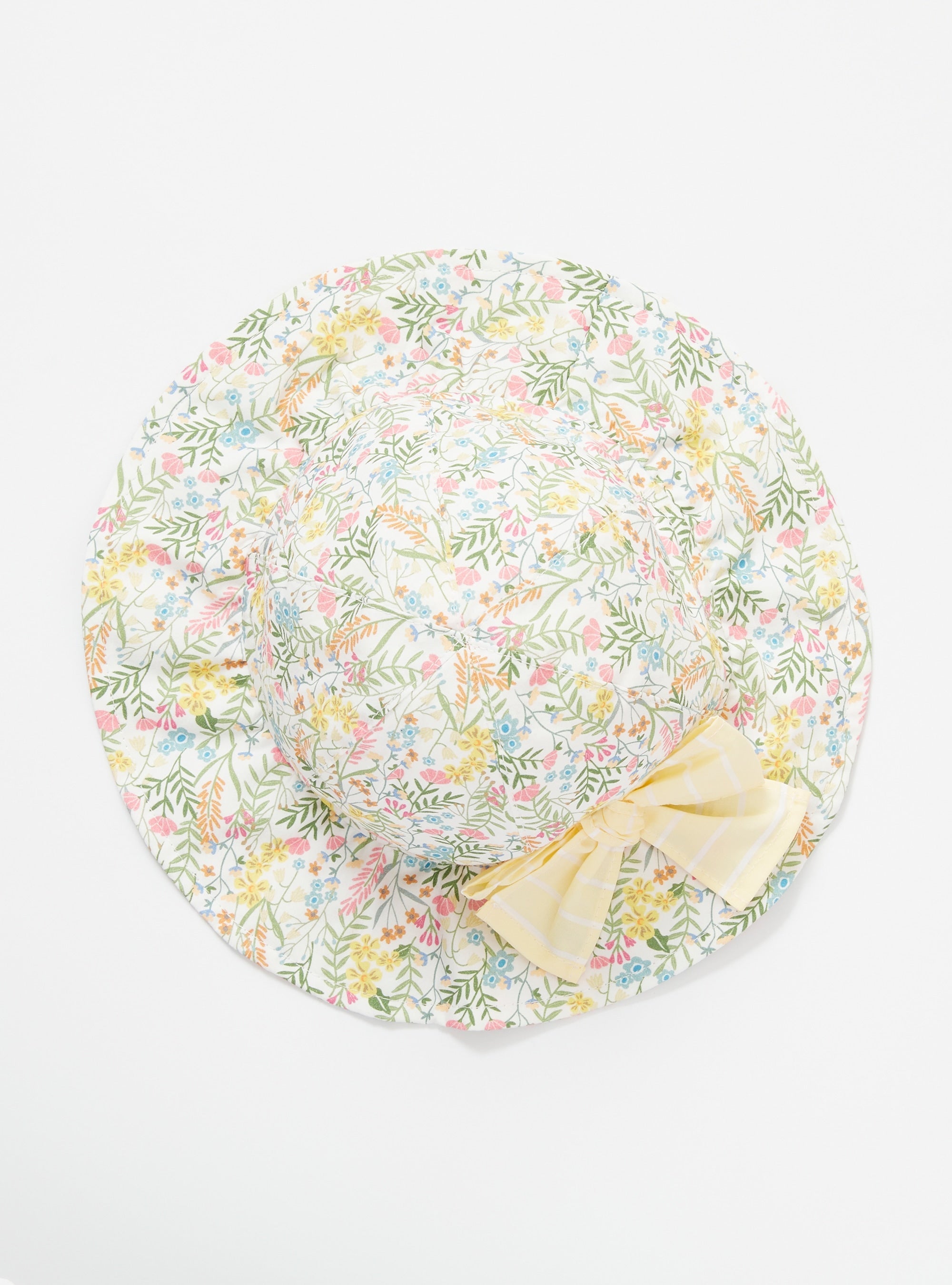 Chapeau à imprimé floral - Smeraldo & Lime