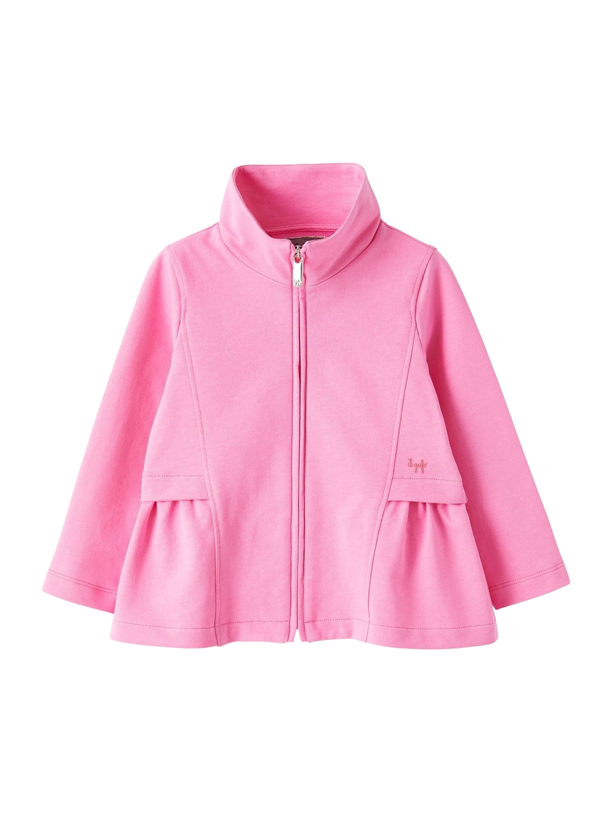 Giacca in felpa con zip
