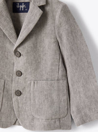 Blazer en lin - Stone Grey