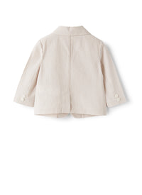 Blazer da neonato in seersucker
