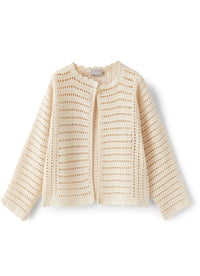 Crochet cardigan - Vanilla