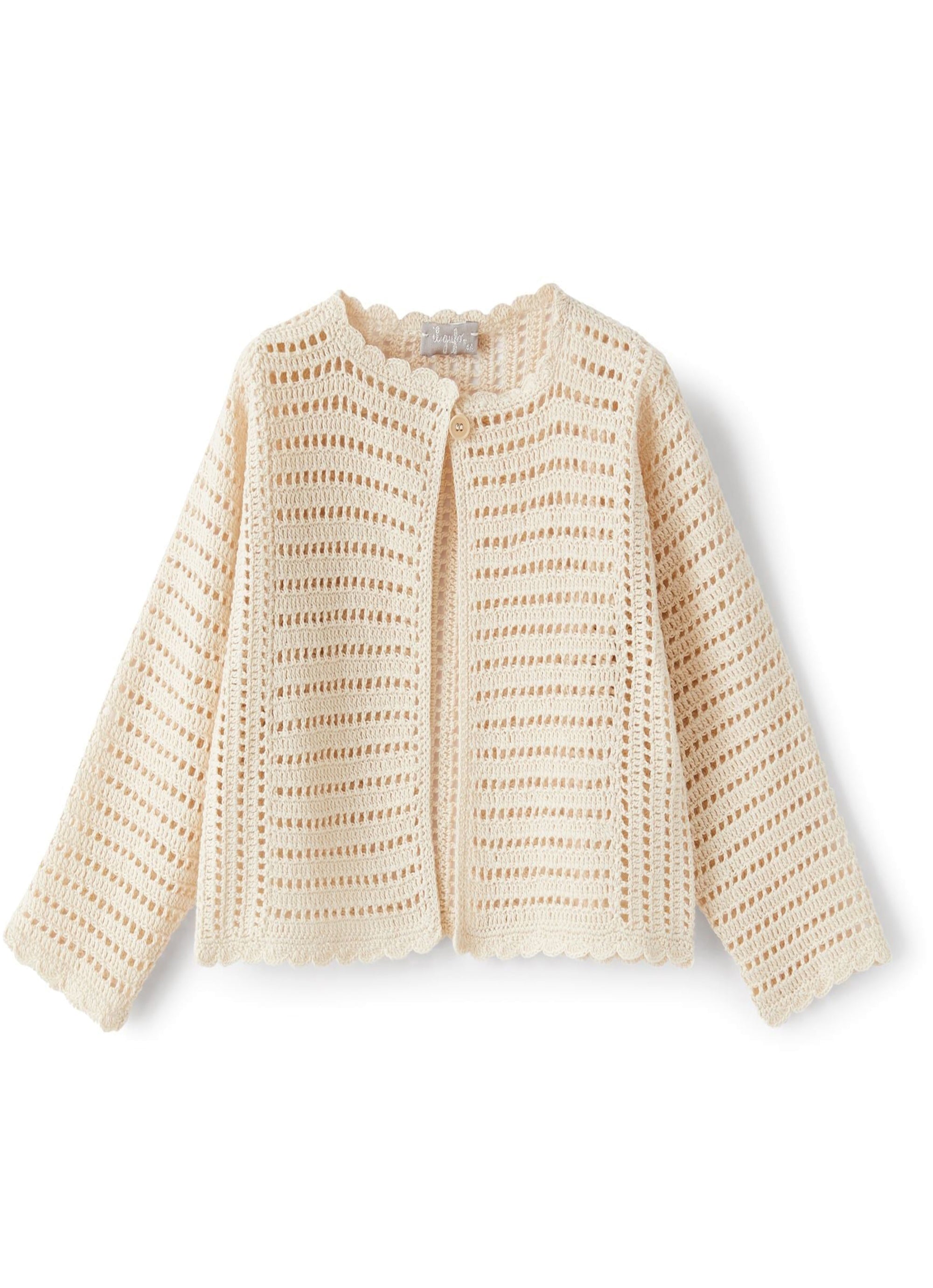 Crochet cardigan - Vanilla