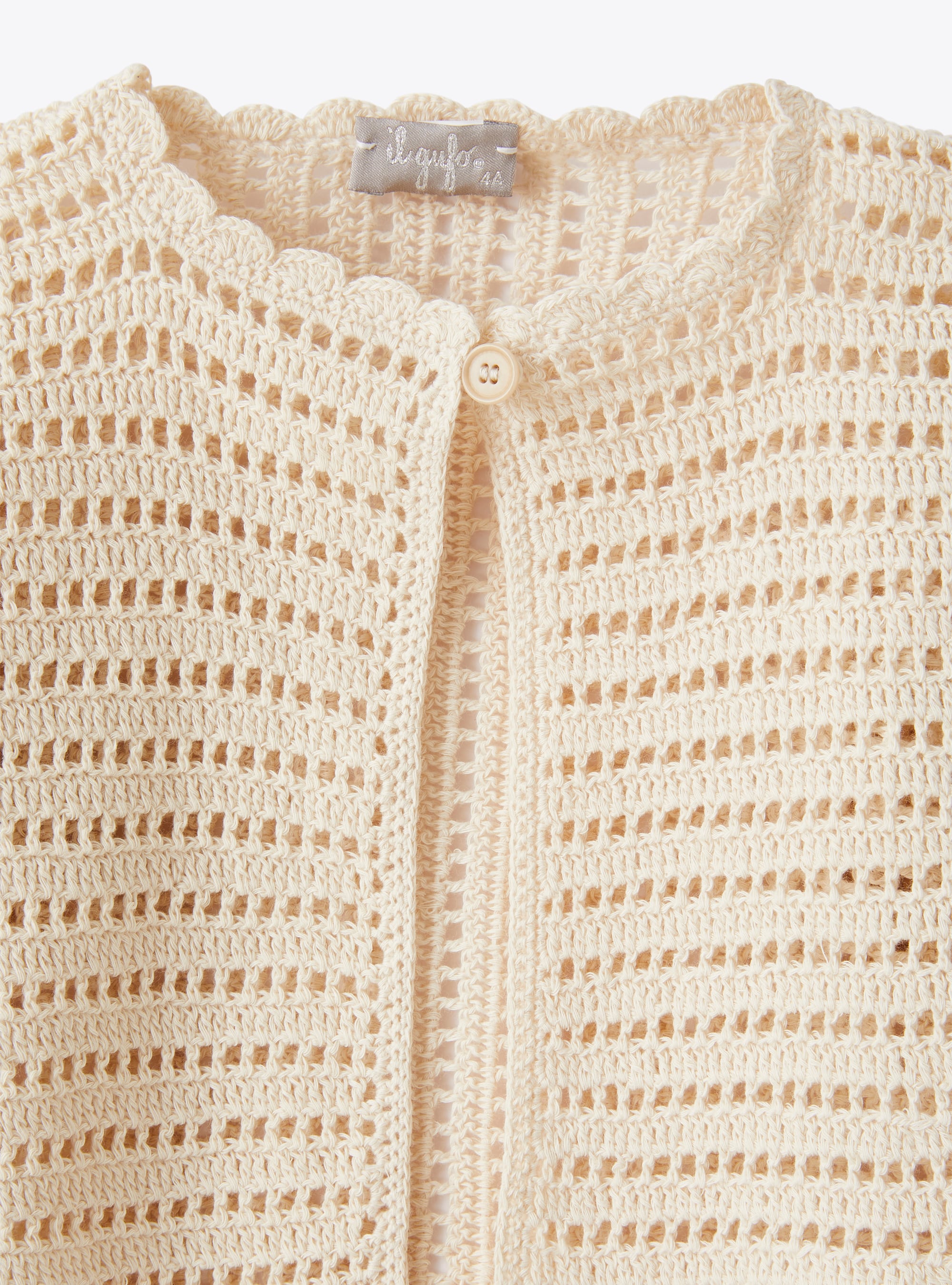 Crochet cardigan - Vanilla