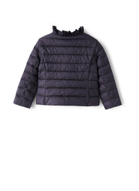 Piumino leggero in nylon down proof blu