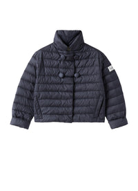 Double-breasted padded jacket - Blue