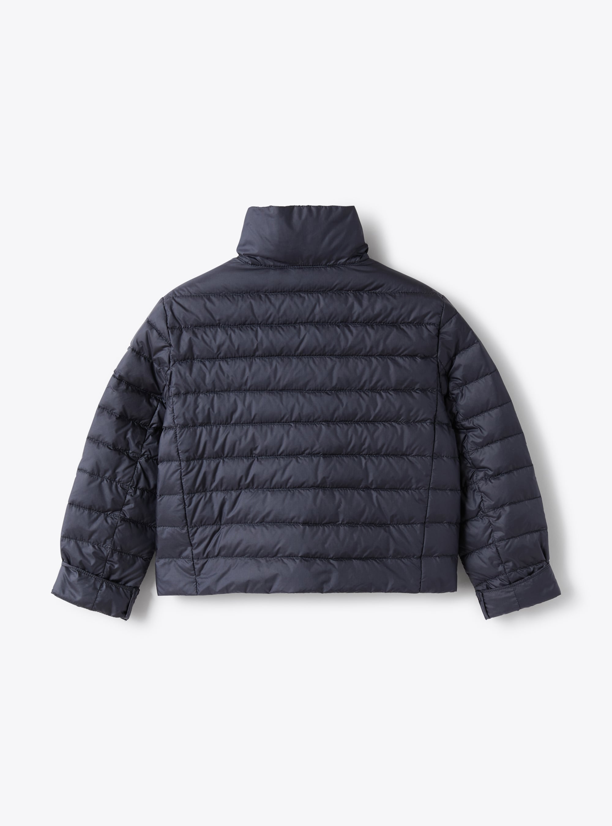 Double-breasted padded jacket - Blue