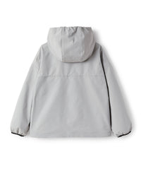 Giacca con zip in tessuto tecnico