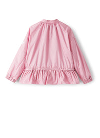 Giacca in nylon taffetà rosa